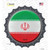 Iran Country Wholesale Novelty Bottle Cap Sticker Decal