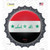 Iraq Country Wholesale Novelty Bottle Cap Sticker Decal