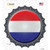 Netherlands Country Wholesale Novelty Bottle Cap Sticker Decal