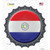 Paraguay Country Wholesale Novelty Bottle Cap Sticker Decal