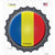 Romania Country Wholesale Novelty Bottle Cap Sticker Decal