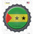 Sao Tome Principe Country Wholesale Novelty Bottle Cap Sticker Decal