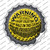 Warning Caught Collecting Golf Balls Wholesale Novelty Bottle Cap Sticker Decal