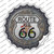 Illinois Route 66 Wholesale Novelty Bottle Cap Sticker Decal