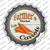 Farmers Market Carrots Wholesale Novelty Bottle Cap Sticker Decal
