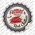 Farmers Market Red Chillies Wholesale Novelty Bottle Cap Sticker Decal