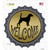 Welcome With Dogs Wholesale Novelty Bottle Cap Sticker Decal