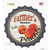 Farmers Market Peaches Wholesale Novelty Bottle Cap Sticker Decal