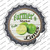 Farmers Market Limes Wholesale Novelty Bottle Cap Sticker Decal