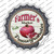Farmers Market Pomegranates Wholesale Novelty Bottle Cap Sticker Decal