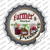 Farmers Market Preserves Wholesale Novelty Bottle Cap Sticker Decal