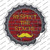 Respect The Stache Wholesale Novelty Bottle Cap Sticker Decal