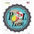 Pool Zone Wholesale Novelty Bottle Cap Sticker Decal