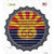 Route 66 Arizona Flag Wholesale Novelty Bottle Cap Sticker Decal