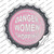 Danger Women Shopping Wholesale Novelty Bottle Cap Sticker Decal