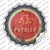 Bicycle Parking Wholesale Novelty Bottle Cap Sticker Decal