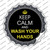 Keep Calm Wash Your Hands Wholesale Novelty Bottle Cap Sticker Decal