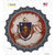 Massachusetts Rusty Stamped Wholesale Novelty Bottle Cap Sticker Decal