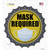 Mask Required Wholesale Novelty Bottle Cap Sticker Decal