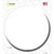 White Wholesale Novelty Circle Sticker Decal