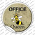 Office of the Queen Wholesale Novelty Circle Sticker Decal