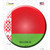 Belarus Country Wholesale Novelty Circle Sticker Decal