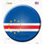 Cape Verde Country Wholesale Novelty Circle Sticker Decal