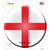 England Country Wholesale Novelty Circle Sticker Decal