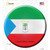 Equatorial Guinea Country Wholesale Novelty Circle Sticker Decal