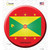 Grenada Country Wholesale Novelty Circle Sticker Decal