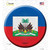 Haiti Country Wholesale Novelty Circle Sticker Decal