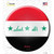 Iraq Country Wholesale Novelty Circle Sticker Decal