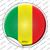 Mali Country Wholesale Novelty Circle Sticker Decal