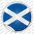 Scotland Country Wholesale Novelty Circle Sticker Decal