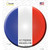 St Pierre Miquelon Country Wholesale Novelty Circle Sticker Decal