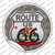 California Route 66 Wholesale Novelty Circle Sticker Decal