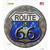 Kansas Route 66 Wholesale Novelty Circle Sticker Decal