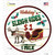 Sleigh Rides Wholesale Novelty Circle Sticker Decal