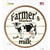 Farmers Market Milk Wholesale Novelty Circle Sticker Decal