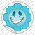 Flower Boy Wholesale Novelty Circle Sticker Decal