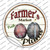 Farmers Market Plum Wholesale Novelty Circle Sticker Decal