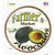 Farmers Market Avocados Wholesale Novelty Circle Sticker Decal