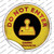Do Not Enter Atari Wholesale Novelty Circle Sticker Decal