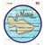 Maui Hawaii Map Wholesale Novelty Circle Sticker Decal