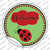 Welcome Ladybug Wholesale Novelty Circle Sticker Decal