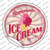 Homemade Ice Cream Wholesale Novelty Circle Sticker Decal