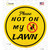 Not On My Lawn Wholesale Novelty Circle Sticker Decal