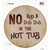 No Rub A Dub Wholesale Novelty Circle Sticker Decal