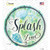 Splash Zone Wholesale Novelty Circle Sticker Decal
