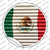 Mexico Flag Wholesale Novelty Circle Sticker Decal